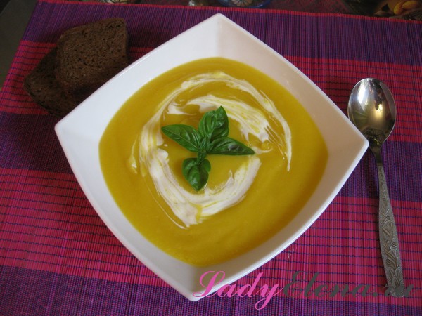 Фото рецепт супа пюре из тыквы