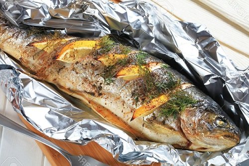 Как готовить рыбу в фольге в мультиварке 