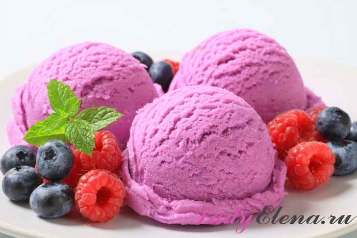 Как сделать сливочное фруктовое мороженое