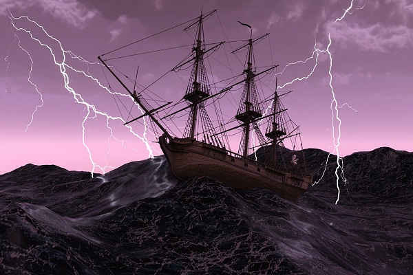 Приснился шторм на корабле 