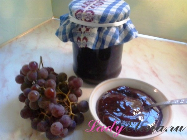 Фото рецепт виноградного варенья