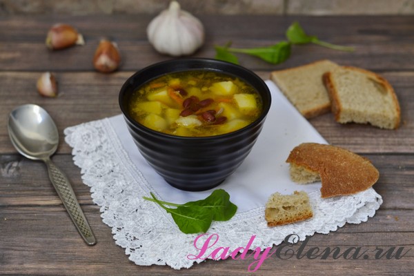 Фасолевый суп рецепт с фото