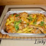 Курица с картошкой в духовке рецепт